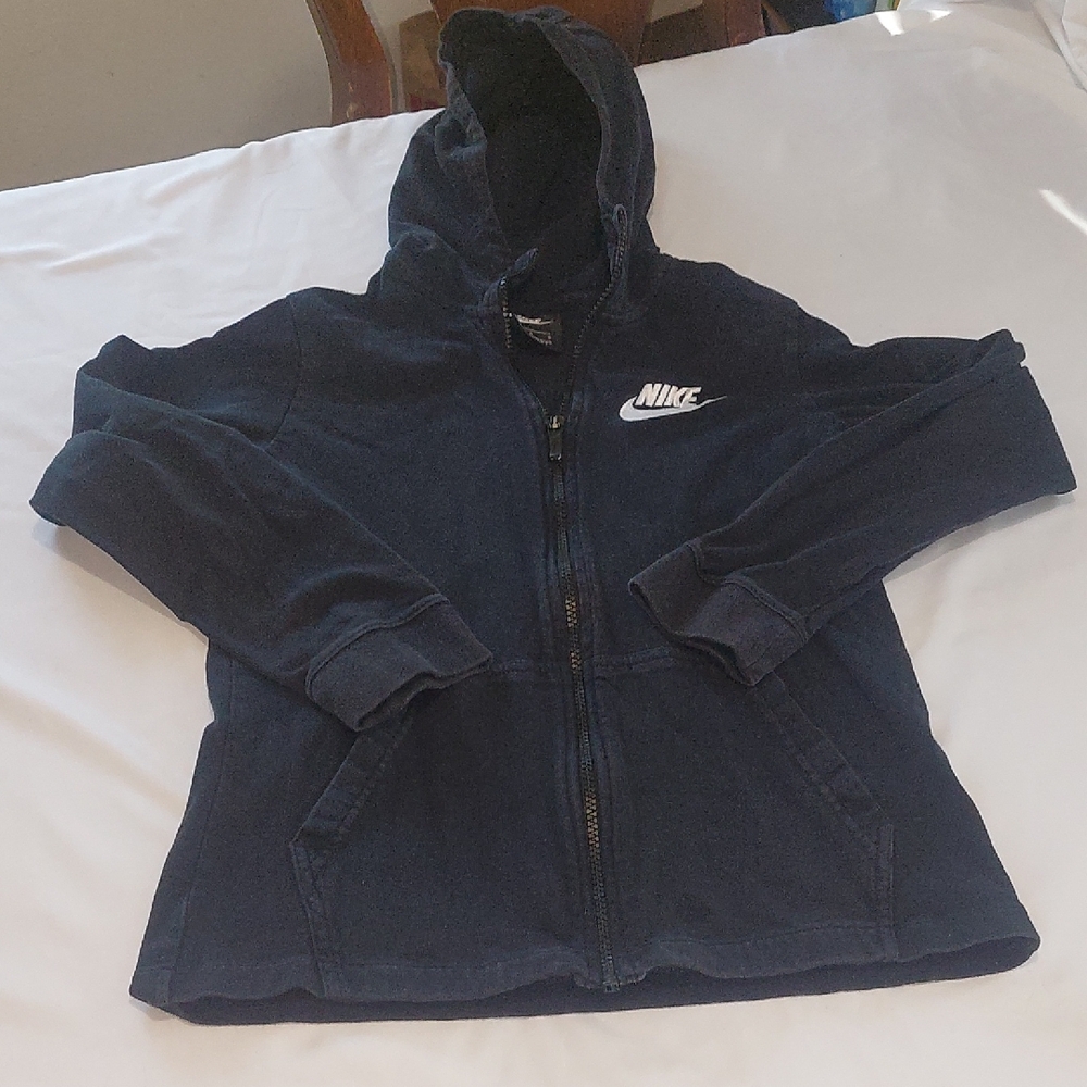 Nike Black  Hoodie.Boys Large